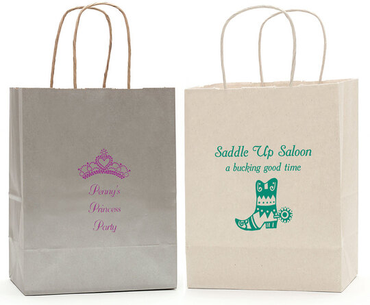 Party Themes Twisted Handled Bags